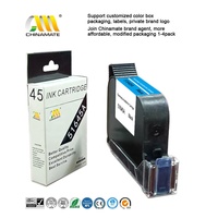 Cartouche d'encre noire TigerRoar pour imprimante jet d'encre HP 45, cartouche d'encre TIJ 2.5 pour cartouches d'encre HP TIJ 45 51645A, cartouche d'encre remanufacturée
