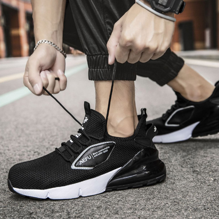 Zapatos de seguridad ejecutivos para hombres con punta de material  compuesto de microfibra de cuero negro