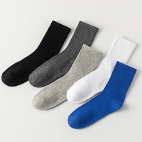 Chaussettes de sport personnalisées pour hommes, noires avec broderie par compression, de haute qualité