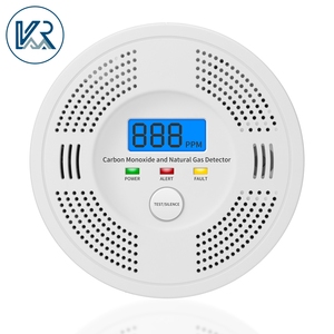 Detector de Gas Natural y Monóxido de Carbono Montado en Pared, <span class=keywords><strong>Alarma</strong></span> de Incendio, Material ABS, Electroquímico, Alta Precisión, 85dB, Kemingrui - Product Image 1