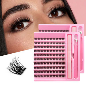 Abonnie ชุดขนตาปลอมโค้งงอนชุดขนตาปลอมแบบ DIY ดีไซน์ใหม่ - Product Image 1