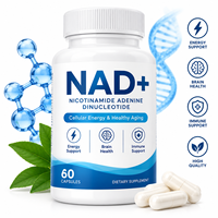 Capsules de soutien énergétique cellulaire naturel, complément nutritionnel quotidien pour le bien-être, soutien à l'âge sain, capsules de complément NAD+