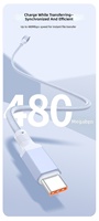 Câble USB-C tressé en nylon de haute qualité 60W OEM en gros, charge rapide 3A, câble de données PD pour téléphone, tablette et ordinateur portable Xiaomi