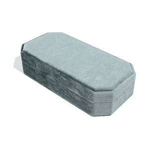 Mini viaje terciopelo pendientes anillos collar joyería bolsas de joyería embalaje de viaje protección bandeja cajas de almacenamiento - Product Image 3