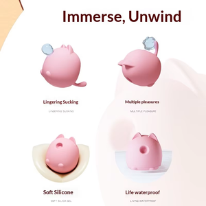 Vibradores Femeninos al por Mayor, Vibrador de Succión para Estimulación del Clítoris y Pezones, Mini Vibrador de Mano, Logotipo Personalizado, Compra al por Mayor - Product Image 3