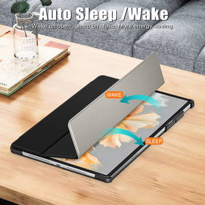 Support pliable Smart Sleep Wake Flip <span class=keywords><strong>Housse</strong></span> en cuir pour <span class=keywords><strong>tablette</strong></span> pour <span class=keywords><strong>Lenovo</strong></span> Yoga Pad Pro 12.7 2025 <span class=keywords><strong>Plus</strong></span> TB520FU Aimant Protéger Couverture - Product Image 3
