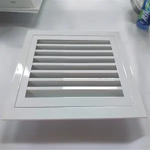 Griglia dell'aria di ritorno del soffitto del sistema HVAC in alluminio con feritoia del filtro dell'aria fresca