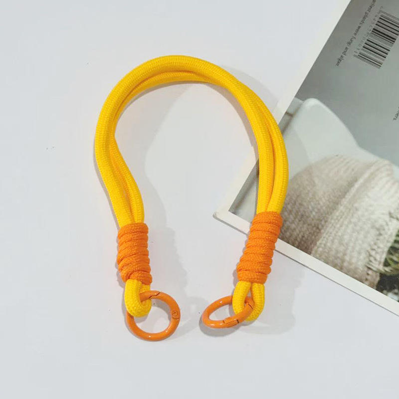 Yellow with Orange Knot
