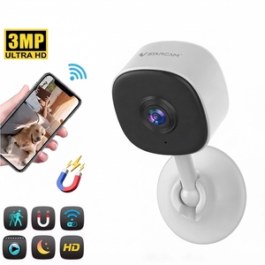 CS1 Mini <strong>Wifi</strong> <strong>CCTV</strong> 3MP Network Camera for Home Use Two Way Talk Night Vision Memory Card Storage Cheap Price Vstarcam - Product Image 1