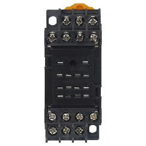 Prise standard CR-M4SFBN pour relais à interface enfichable CR-MX, 2/4 C/o, bornes à vis de type fourche, 250 V AC / 7 A - Product Image 1