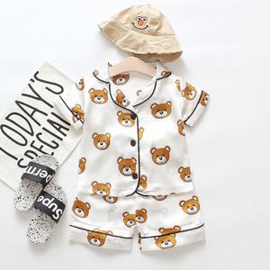 Conjunto de Ropa Infantil de Verano de 3 Piezas con Dibujos Animados para Niñas, Pijamas para el Hogar, Ropa Casual para Niños - Product Image 3