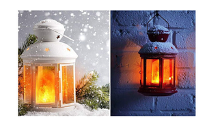 Светодиодная лампа «Черное пламя» с динамической имитацией - Product Image 4