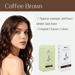 Tinte Capilar Herbal Natural en Polvo, Venta Caliente, Cubre Rápidamente las Canas, Color Café, Castaño <span class=keywords><strong>Oscuro</strong></span>, Tinte Capilar Herbal Orgánico - Product Image 6