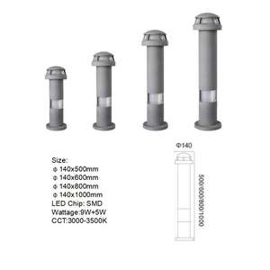 Lampe LED d'extérieur créative en aluminium, étanche IP65, alimentée en courant alternatif, pour villas, jardins et cours - Product Image 3