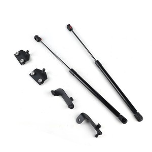 Hydraulic Hood Struts For Jeep Wrangler JL 18-23 Alloy Steel Support Rods <b>Door</b> Lift Gas <b>Spring</b> - Product Image 1