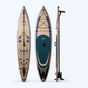 Vente en gros de planche de sup gonflable de grande taille personnalisée planche de surf à paddle gonflable pour jeux d'eau - Product Image 1