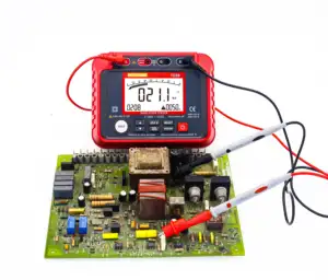 ฉนวนกันความร้อนดิจิตอล1000V ความต้านทาน MegohmMeter