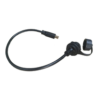 Adaptateur de raccordement mâle/femelle Lshitech M20.8 avec indice de protection IP67 pour connexion électrique en extérieur, données automobiles