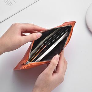 Cartera de PU Suave con Cierre y Soporte para Teléfono, Diseño Coreano 2025, Ultradelgada, Simple, Casual, Ligera para Mujer - Product Image 3