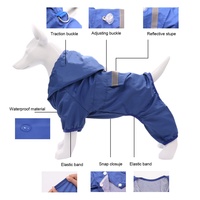 Imperméable à capuche rayé pour chien, 100 % polyester, écologique, imperméable, tailles XS-XXL, idéal été et printemps