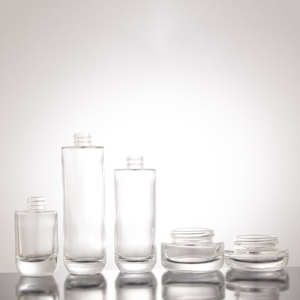 Sang trọng dày dưới kính chăm sóc da xi lanh hình dạng mới rỗng Lotion chai Jar Set vít nắp màu xanh lá cây có nắp đậy cho mỹ phẩm Kem - Product Image 6