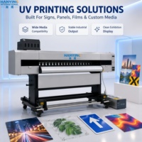 Machine d'impression de bannières UV professionnelle pour applications commerciales haute résolution