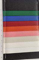 Trousse de toilette en cuir grainé effet écaille de poisson imperméable avec points brillants, idéale pour la confection artisanale, les vêtements et le golf