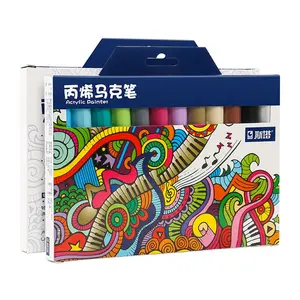 Acryl Marker Pen Groothandel Professionele Kunstenaar Acryl Schilder Multi Color Acryl Verf Marker Pen