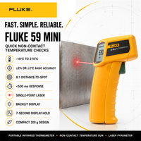   Thermomètre infrarouge miniature 59, pistolet de mesure de température laser sans contact, testeur de température IR numérique