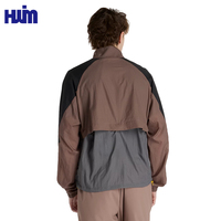 Veste de sport imperméable coupe-vent personnalisée pour homme, en nylon léger et respirant, idéale pour la course à pied et l'entraînement physique