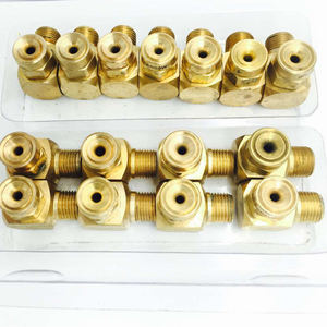 KMECO GGA Laiton Type d'angle <span class=keywords><strong>Fulljet</strong></span> 3/8 mâle Capuchon amovible et buse de pulvérisation à palettes - Product Image 2