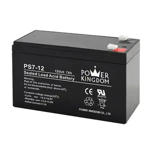 7ah 12v铅酸电池12V 7ah电池，用于UPS系统和EPS系统火灾报警系统