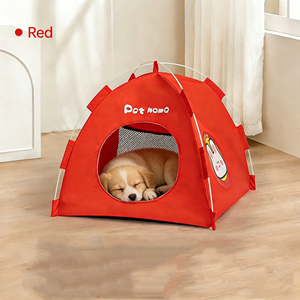 Summer <strong>Pet</strong> House Foldable Portable Cooling Mat <strong>Outdoor</strong> <strong>Tent</strong> Breathable Washable Cat Dog Bed - Product Image 6