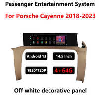Car Co pilot Multimedia Android Display Radio Player pour Porsche Cayenne 2018-2023 Carplay Auto Central Control Unit GPS Navi