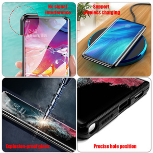<span class=keywords><strong>Funda</strong></span> de teléfono de cristal templado transparente de doble cara, carcasa de teléfono magnética de 6,8 pulgadas, compatible con <span class=keywords><strong>cargador</strong></span> inalámbrico <span class=keywords><strong>S22</strong></span> <span class=keywords><strong>Ultra</strong></span> - Product Image 3