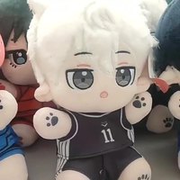 Poupées en peluche avec logo personnalisé de dessin animé japonais OEM peluche Anime poupée mascotte en peluche