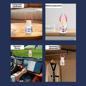 Perfume para Auto en Mini Botella de Vidrio Colgante, Aromatizante de Aceites Esenciales con Múltiples Aromas, Venta al Por Mayor - Product Image 6