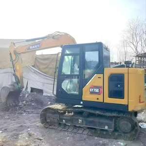 Excavatrice sur chenilles Sany sy75c d'occasion Prix bas de l'excavatrice SANY75 d'occasion Excavatrice d'occasion SAN SANY55 SANY60 SANY75 SANY95CRAWLER EXCAVATOR - Product Image 6