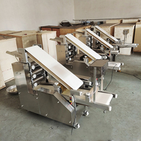 Machine automatique de formage de pita, chapati et roti, presse à pâte et machine de découpe pour usine de transformation alimentaire