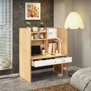 Bàn máy tính xách tay nhỏ cho sinh viên ký túc xá phòng ngủ trên giường tầng với tính năng lười biếng Bàn máy tính - Product Image 5