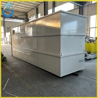 Instalasi Pengolahan Air Limbah Terpadu MBBR Terkontainerisasi 24 Jam untuk Fasilitas Laundry Industri Terpusat Komersial