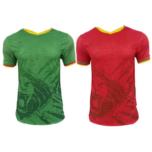 Jersey sepak bola 24/25 kaus khusus pemain sepak bola versi Polyester Cameroon Jersey sepak bola - Product Image 1