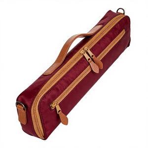 Estuche para <span class=keywords><strong>Flauta</strong></span> Duradero, Fundas y Estuches para Instrumentos de Primera Calidad, Práctica Bolsa para <span class=keywords><strong>Flauta</strong></span> de Cuero PU con Correa para el Hombro - Product Image 1