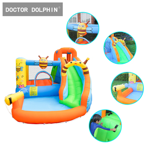 Doctor Dolphin Factory Combo Bee <strong>Funny</strong> Party <strong>Pool</strong> <strong>Inflatable</strong> Jumping Castle Bouncy House <strong>Inflatable</strong> Water <strong>Slide</strong> - Product Image 5