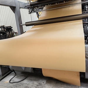 60-120gsm <b>Brown</b> Kraft <b>Paper</b> <b>Roll</b> for Packaging Natural Recycled Material - Product Image 1