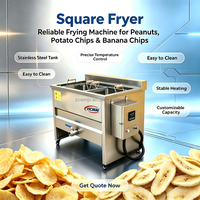 Ligne de production de chips de pommes de terre semi-automatique / Machine complète de fabrication de chips de pommes de terre avec trancheuse, friteuse et déshuileuse