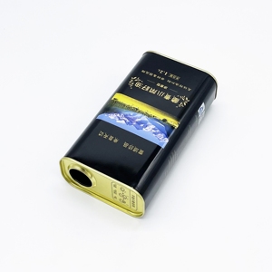 Boîte en fer blanc de 1,2 litre de qualité alimentaire pour huile comestible, rectangulaire, pour huile d'olive, avec couvercles en plastique et impression offset - Product Image 3
