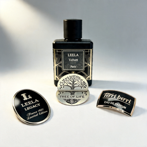 Etichette Adesive in Metallo Dorato OEM per Barattoli di Candele, Decorazione di Lusso per la Casa, Etichette per Confezioni di Candele in Cera di Soia - Product Image 4