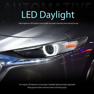 Faros delanteros de coche actualización Original <span class=keywords><strong>Plug</strong></span> and Play modificado faro LED luces de circulación diurna para <span class=keywords><strong>MAZDA</strong></span> CX30 2020-2021 - Product Image 4