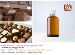 Emulsionante de alimentos PGPR Polirricinoleato de poliglicerol Fabricante <span class=keywords><strong>E476</strong></span> - Product Image 2